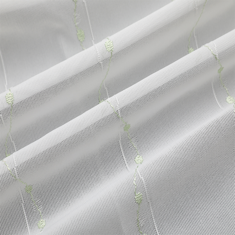Новый дизайн, белая полиэстеровая занавеска для гостиной, легкая точечная элегантная прозрачная ткань для штор