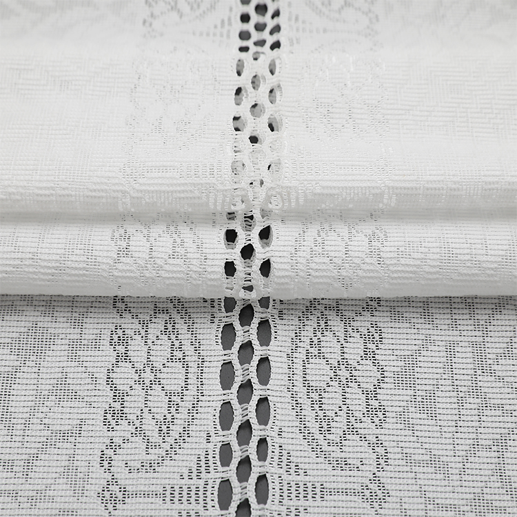 Фабрика продает занавески из полиэстера, простая сетка, легкая точечная элегантная кружевная прозрачная ткань