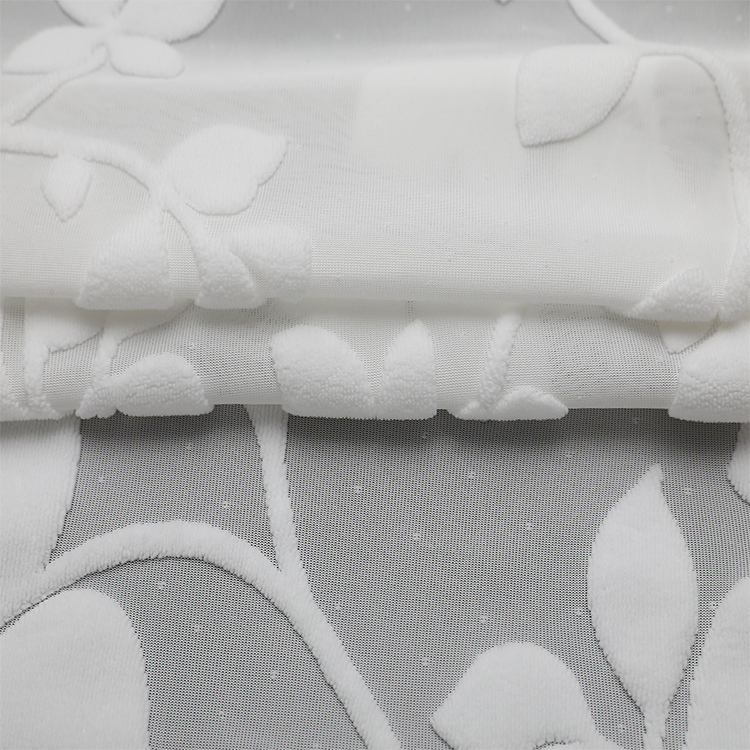 Дизайн Элегантный легкий точечный занавес из полиэстера, элегантная занавеска из вуали, прозрачная ткань