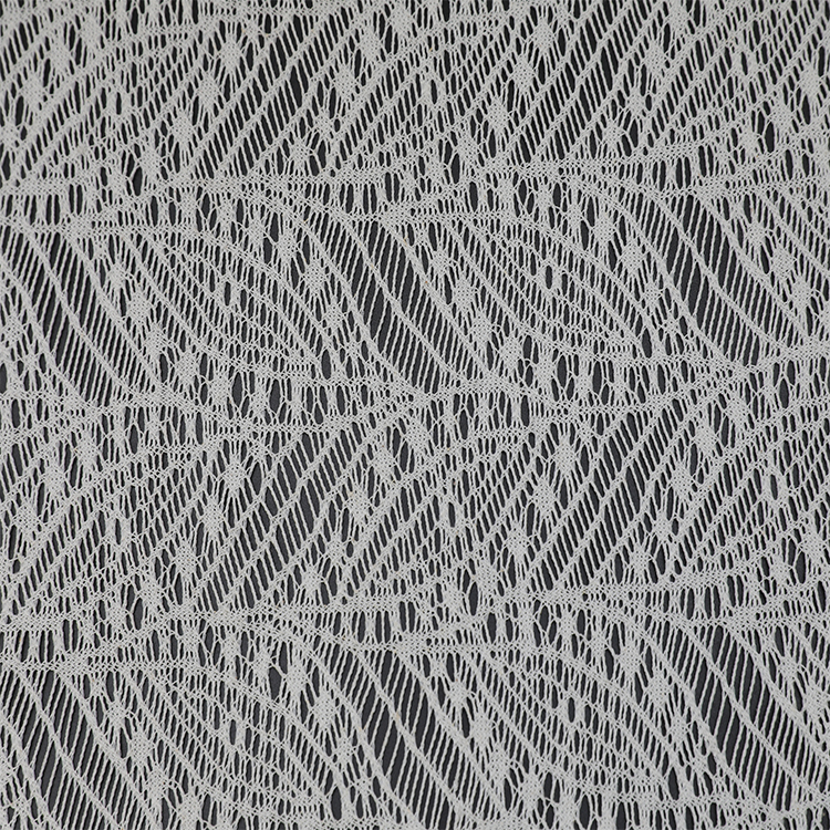 Дешевый текстиль Gradient Polyster Двойная жаккардовая сетка с принтом Занавес вуаль прозрачная ткань